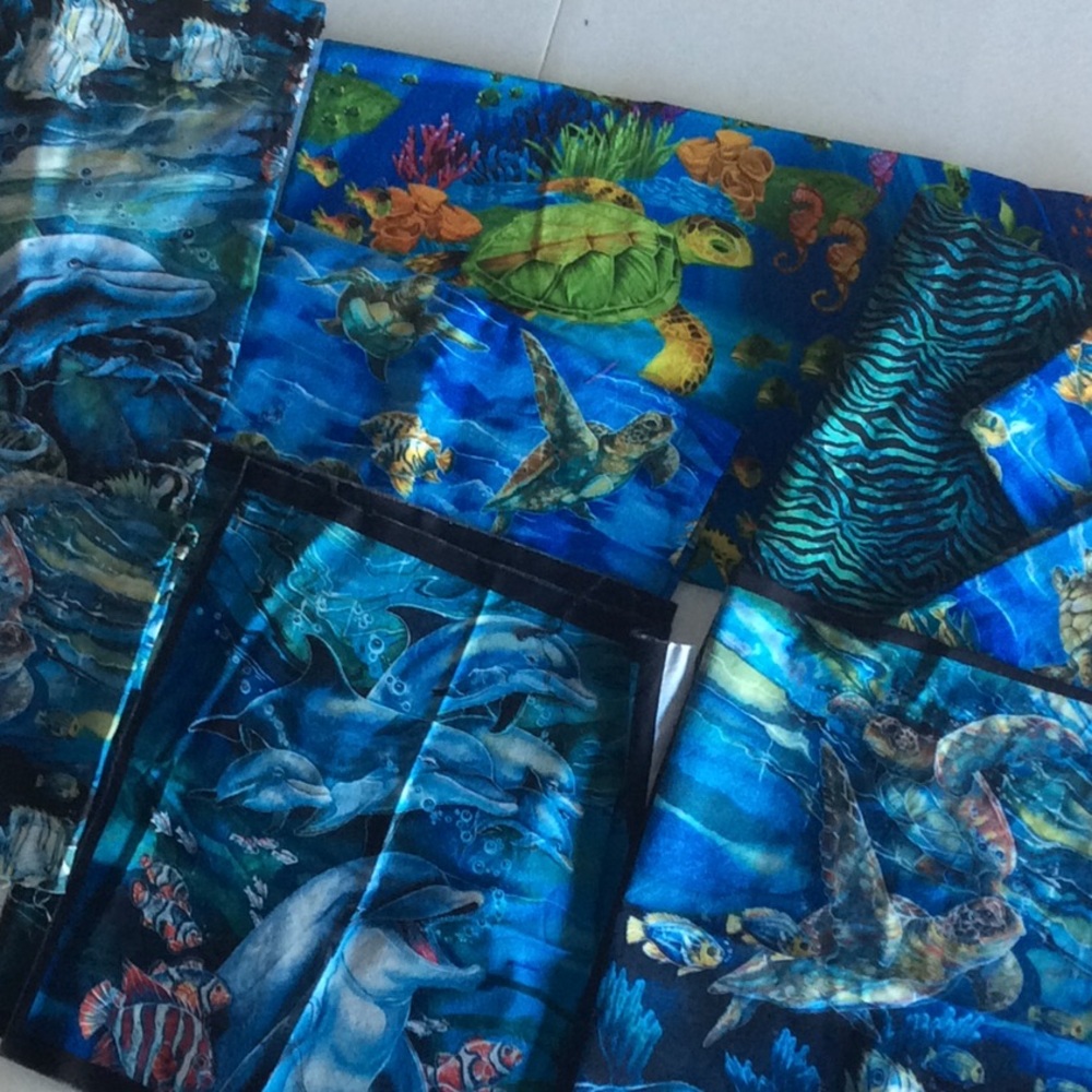 Turtle quilting cotton